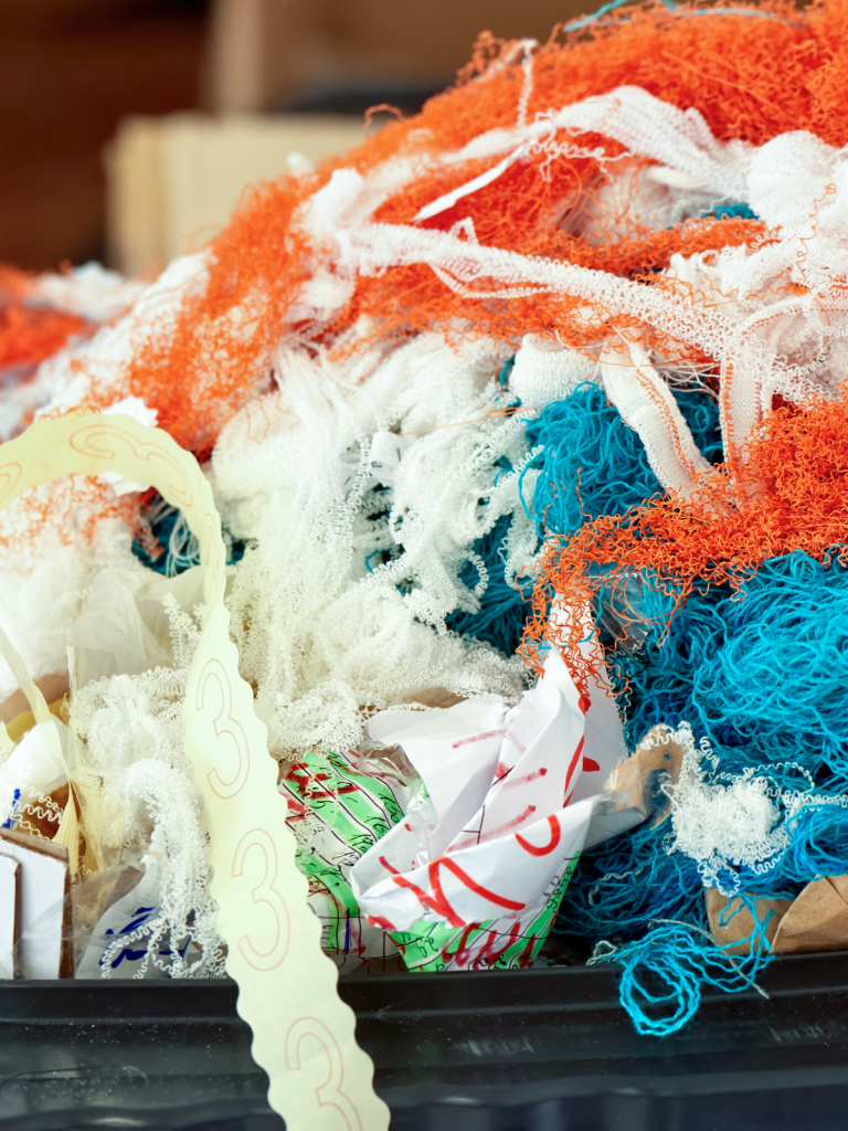 Bar à fibre, recyclage textile
